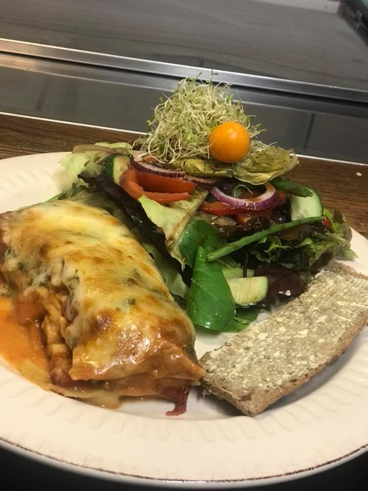 Home-made lasagne